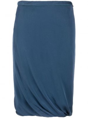 Drapovaný sukňa Missoni Pre-owned modrá