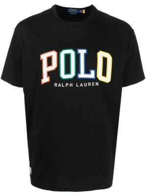 T-shirt avec applique avec applique Polo Ralph Lauren orange