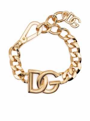 Bracelet oversize Dolce & Gabbana doré