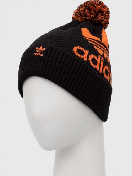 Dzianinowa czapka Adidas Originals czarna