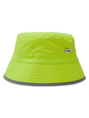 Світловідбиваючий капелюх Rains зелений