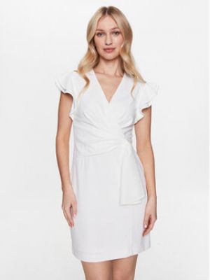 Priliehavé šaty Dkny biela
