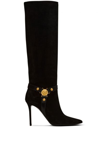 Bottines en suède Balmain