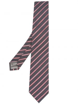 Svilena kravata s črtami Emporio Armani