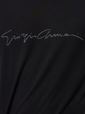 Тениска бродирана Giorgio Armani бяло