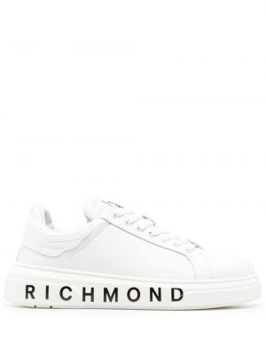Sneakers con stampa John Richmond bianco