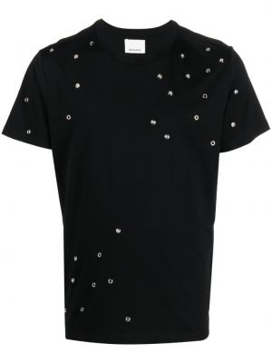 Памучна тениска Isabel Marant черно