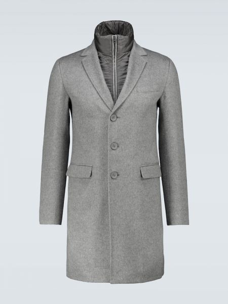 Kašmírový kabát Herno sivá
