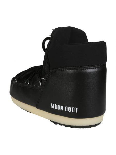 Botas de agua de nailon Moon Boot negro