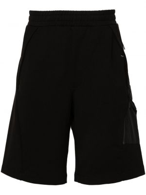 Shorts de sport à imprimé en jersey C.p. Company noir