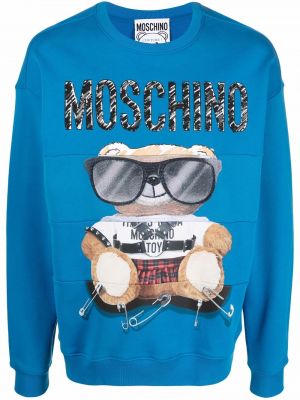 Jersey de tela jersey Moschino azul