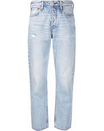 Slank jeans 7/8 Rag & Bone blå