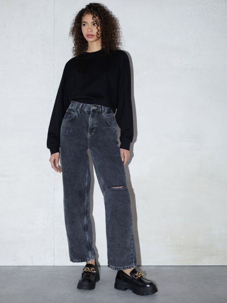 Jeansy relaxed fit Bdg Urban Outfitters czarne