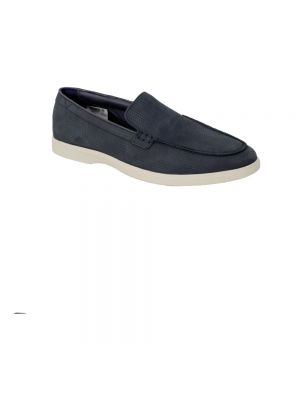 Loafers Clarks niebieskie