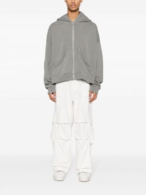 Pantalon cargo en coton avec poches Entire Studios blanc