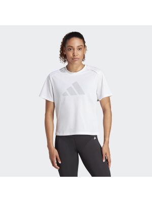 Camiseta deportiva Adidas blanco