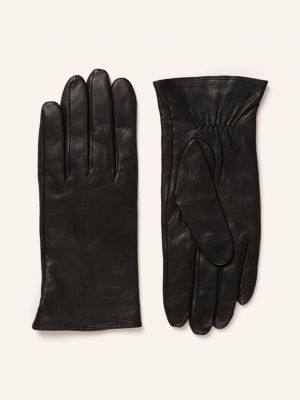 Rękawiczki skórzane Cos czarne