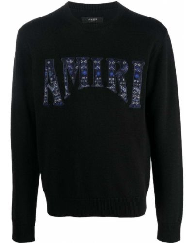 Пуловер Amiri черно