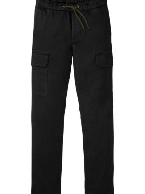 Прямые брюки Bpc Bonprix Collection черные