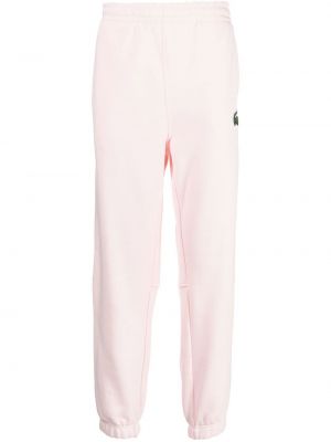 Pantaloni Lacoste rosa