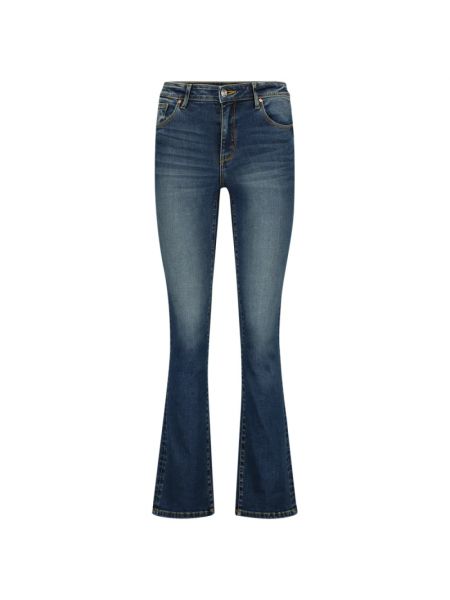 High waist bootcut jeans ausgestellt Raizzed blau
