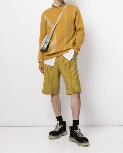 Pantalones cortos deportivos A-cold-wall* amarillo