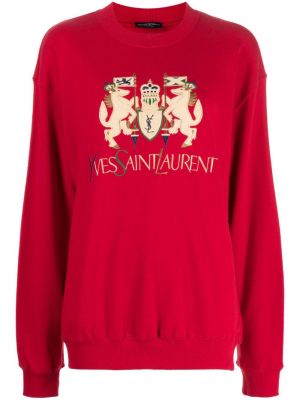 Bluza Saint Laurent Pre-owned czerwona