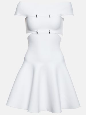 Φόρεμα Alexander Mcqueen λευκό