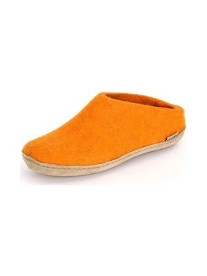 Papuče na petu Glerups narančasta