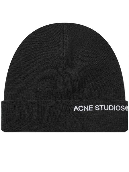 Шапка Acne Studios черная