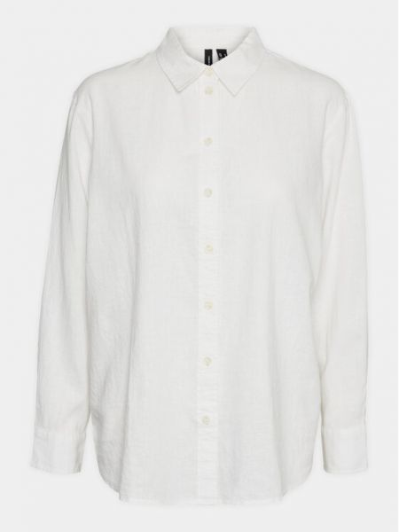 Relaxed fit marškiniai Vero Moda balta