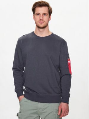 Sweter Alpha Industries szary