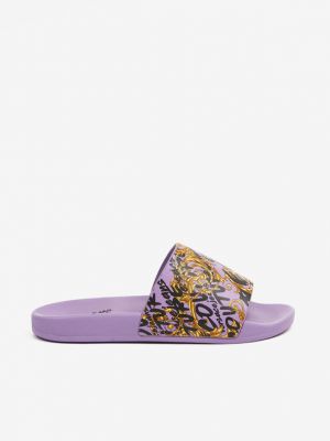 Papuci Versace Jeans Couture violet