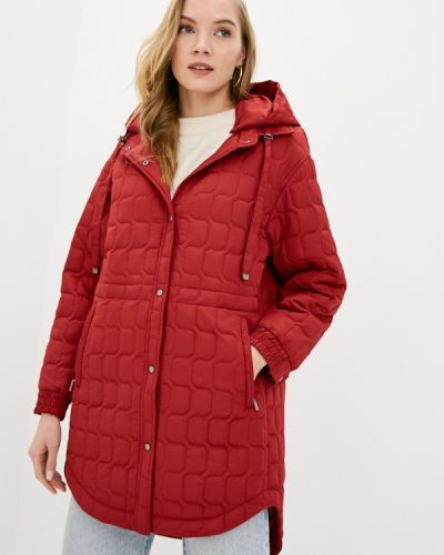 Утепленная куртка D`imma, бордовая