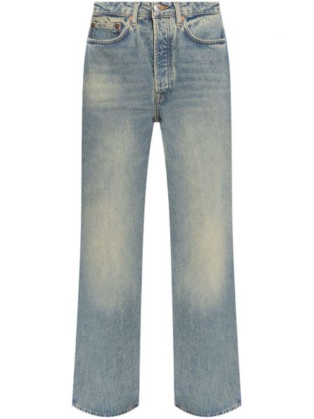 Flared jeans Samsoe Samsoe blå