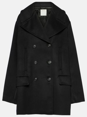 Cappotto di lana Sportmax nero