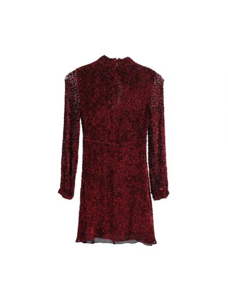 Sukienka retro Yves Saint Laurent Vintage czerwona