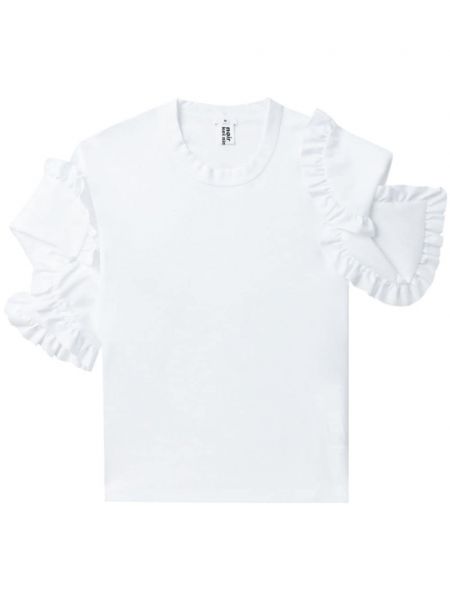 Medvilninis marškinėliai Noir Kei Ninomiya balta