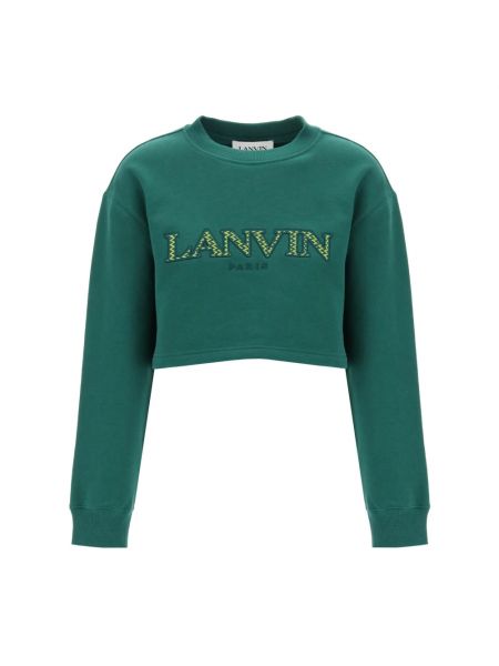 Zielona bluza Lanvin