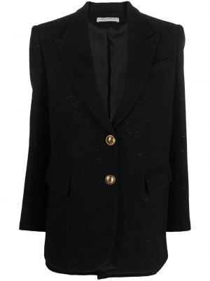 Lang blazer Alessandra Rich svart