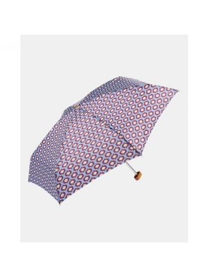 Paraguas con estampado con estampado geométrico Gotta violeta