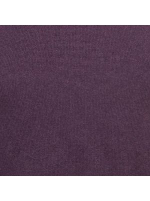 Top de cachemir con estampado de cachemira Prada Vintage violeta