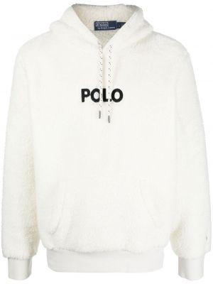 Флийс pullover бродиран Polo Ralph Lauren бяло
