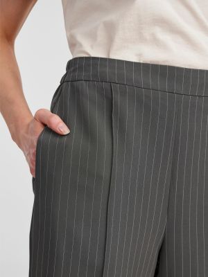 Pantalon large Pieces gris