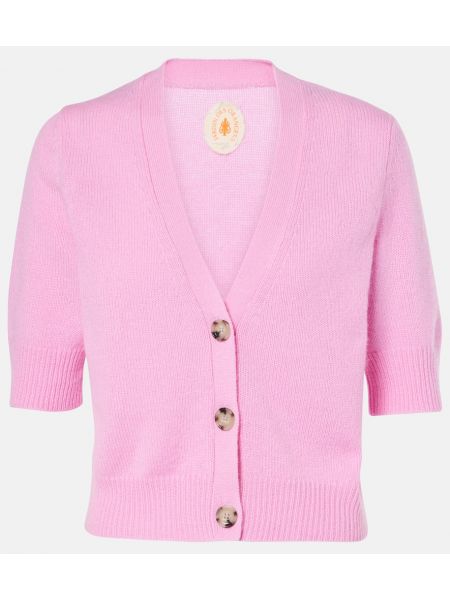 Cashmere strikkegenser Jardin Des Orangers rosa