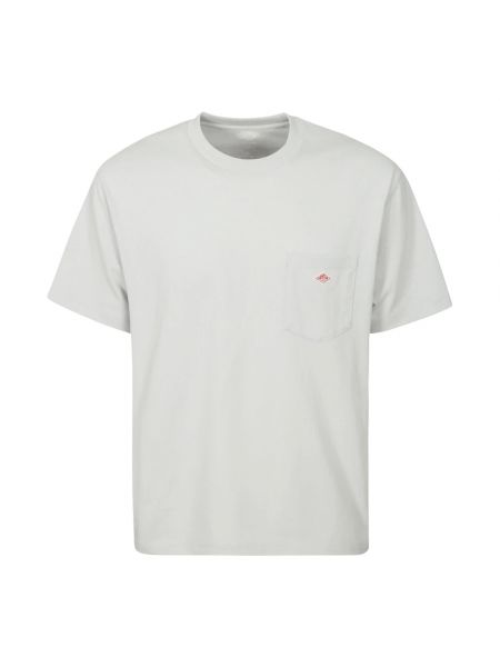 T-shirt mit kurzen ärmeln Danton weiß