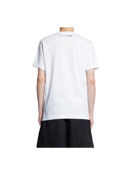 Camiseta de punto Comme Des Garçons blanco