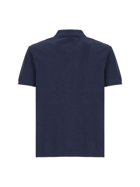Camicia slim fit in mesh Ralph Lauren blu