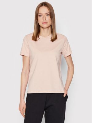 Priliehavé tričko Calvin Klein ružová