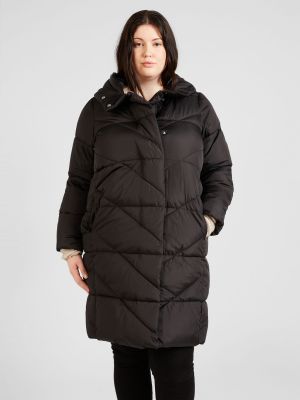 Žieminis paltas Vero Moda Curve juoda